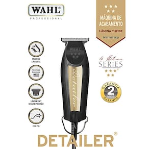 Máquina Série Especial - Detailer Preta e Dourada Bivolt