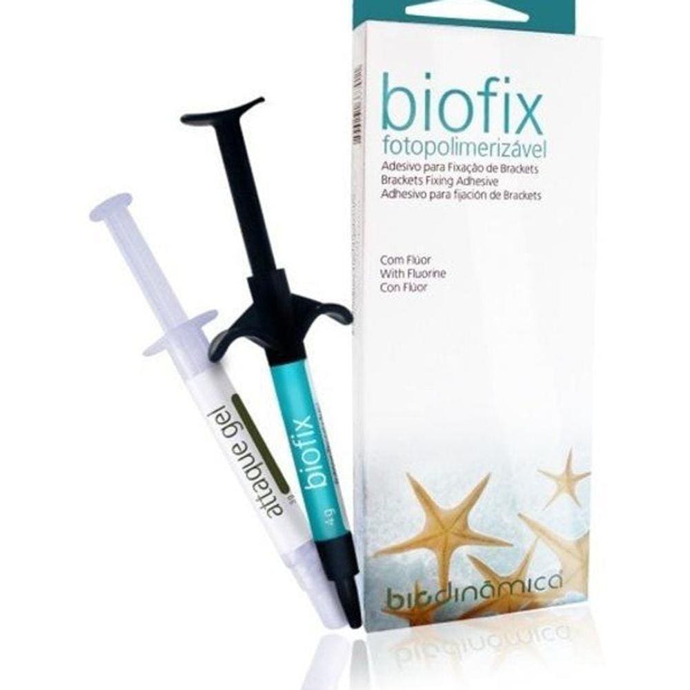 Adesivo Cola Braquetes + Acldo Ortodontico - Fixador Dental