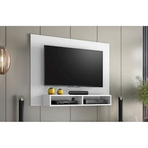 Painel Para Tv Até 42 Polegadas Eros Notável Branco Brilho New