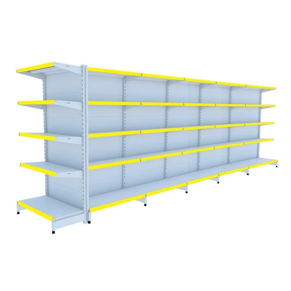 Gondola Centro 170 Amapa Flex Kit 5 Metros 1 Ponta Branco