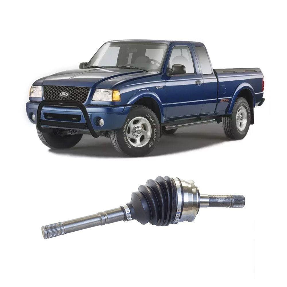 Semi Eixo Ford Ranger 2.5 4X4 Turbo Diesel 98-00 Dir Esq