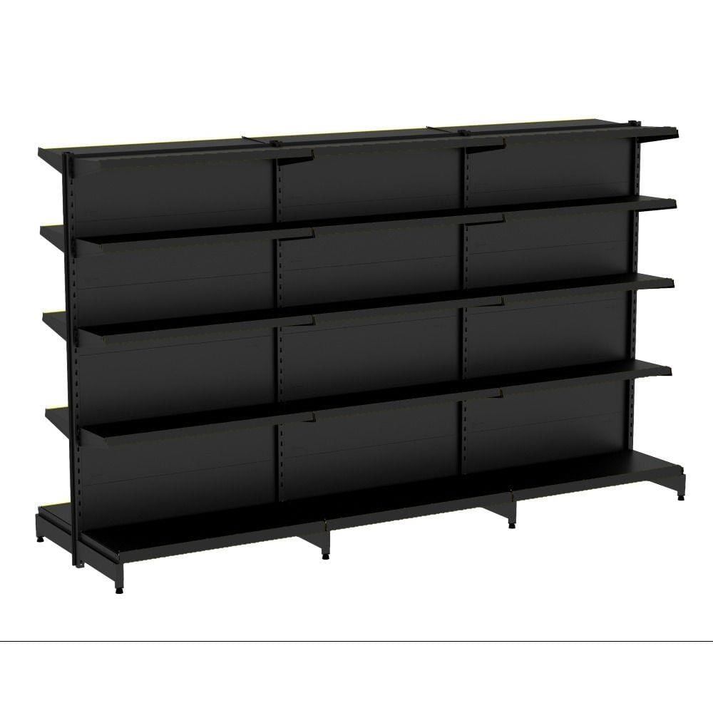Gondola Centro 170 Amapa Flex Kit 3 Metros Preto SPE