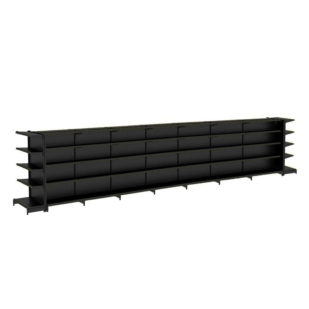 Gondola Centro 170 Amapa Flex Kit 7 Metros 2 Ponta Preto SPE