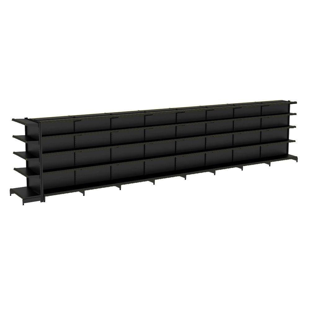 Gondola Centro 170 Amapa Flex Kit 8 Metros 1 Ponta Preto SPE