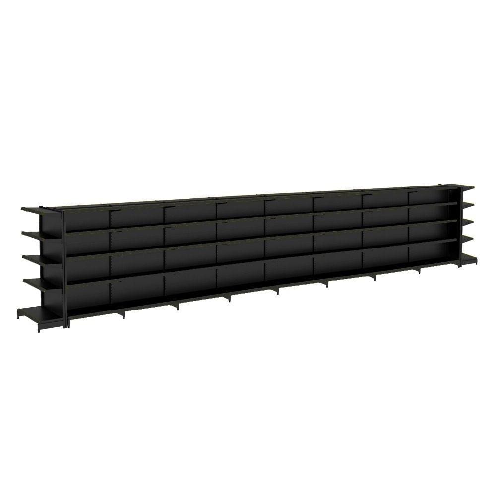 Gondola Centro 170 Amapa Flex Kit 8 Metros 2 Ponta Preto SPE