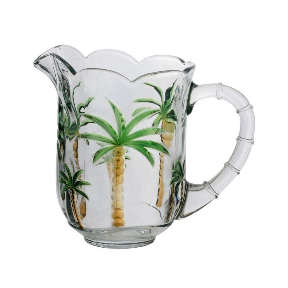Jarra 1,3 litros de cristal Palm Hand Painting 1240 - Lyor