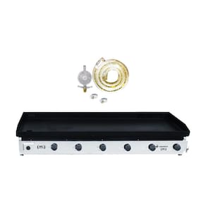Kit - Chapa Bifeteira Lanche Gás Inox 140 Cm C140 + Kit Gás 2kg - Venâncio