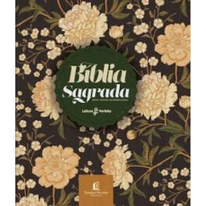 Bíblia Sagrada Nvi, Couro Soft, Flores, Espaço Anotações