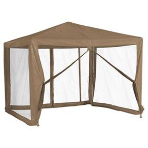 Toldo Sala de Jantar 245x300x300cm Marrom