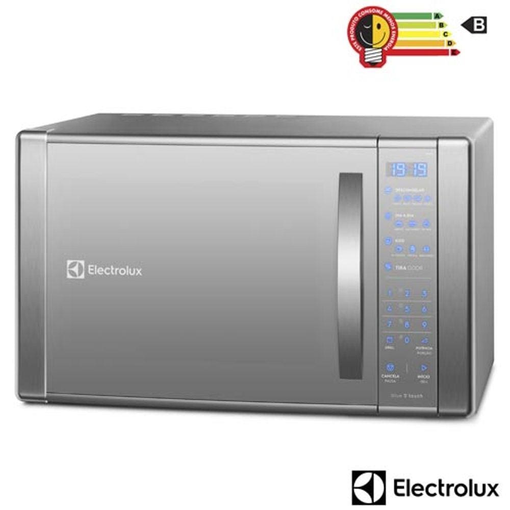 Micro-ondas Electrolux com 31 Litros de Capacidade e Grill Prata - ME41X