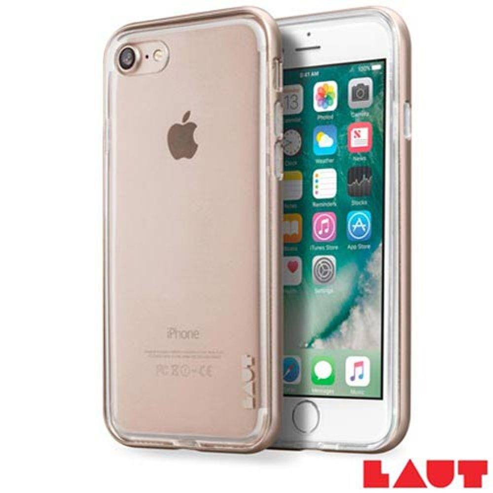 Capa para iphone 7 plus dourada | Ponto