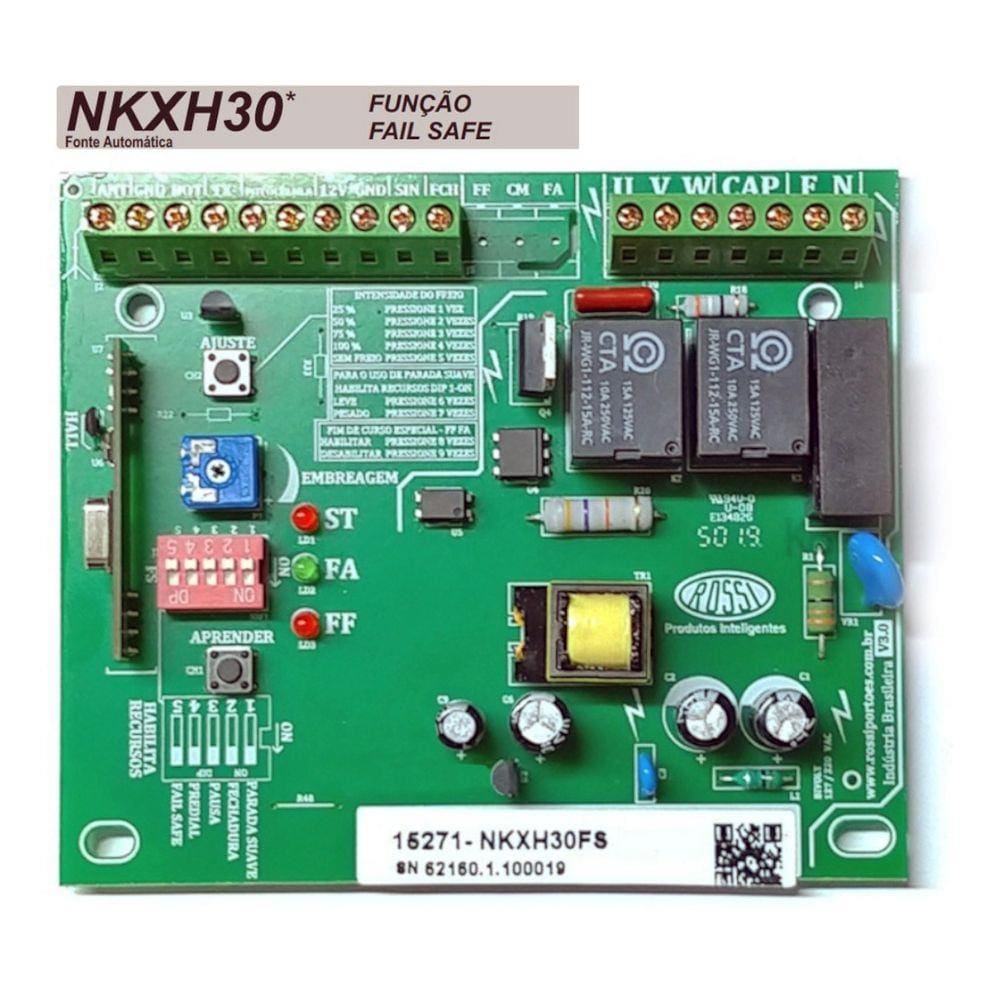 Central Placa Motor NKxh30fs Sensor Hall Dz3 Dz4 Nano Rossi