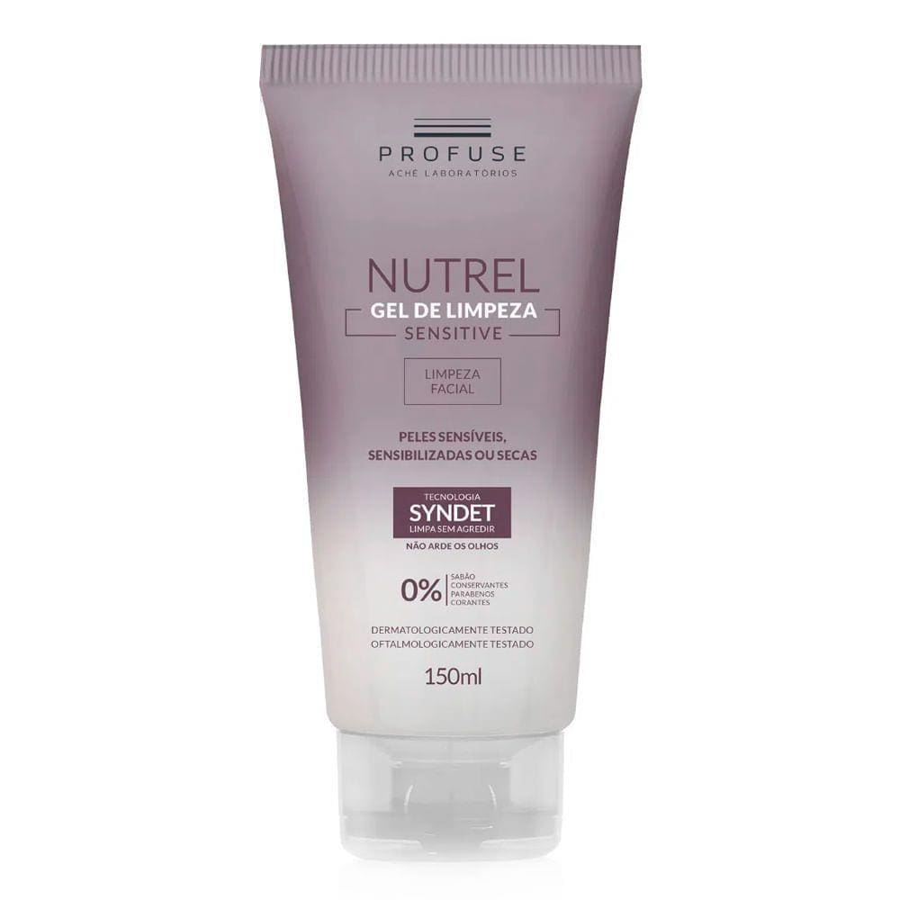 Nutrel Profuse Gel de Limpeza Facial Sensitive 150ml