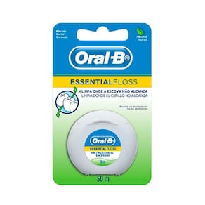 Fio Dental Oral-B Essential Floss Encerado