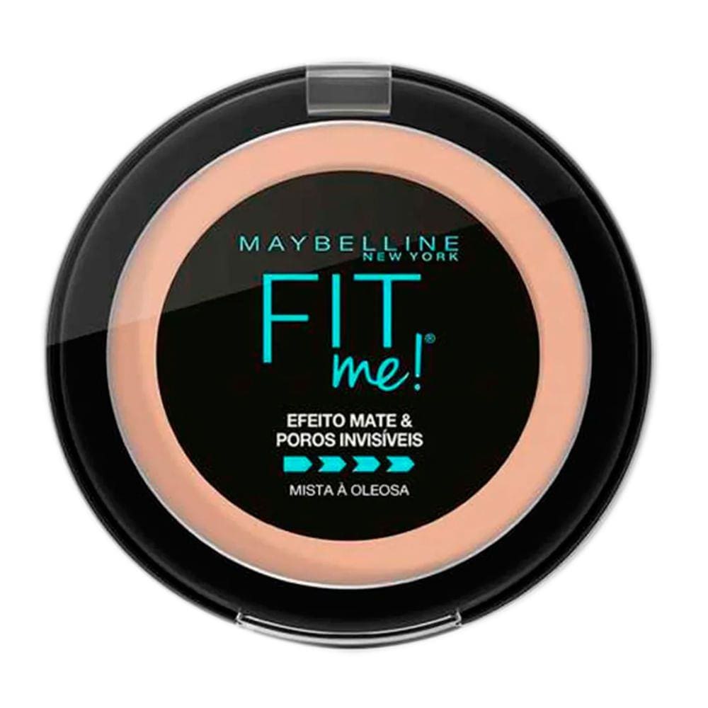 Pó Compacto Maybelline Fit Me Efeito Mate Cor N03 Médio Claro Neutro com 10g