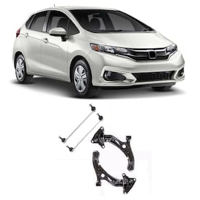 Bandeja + Bieleta Honda New Fit 2010 Até 2017 Dianteiras - O Par