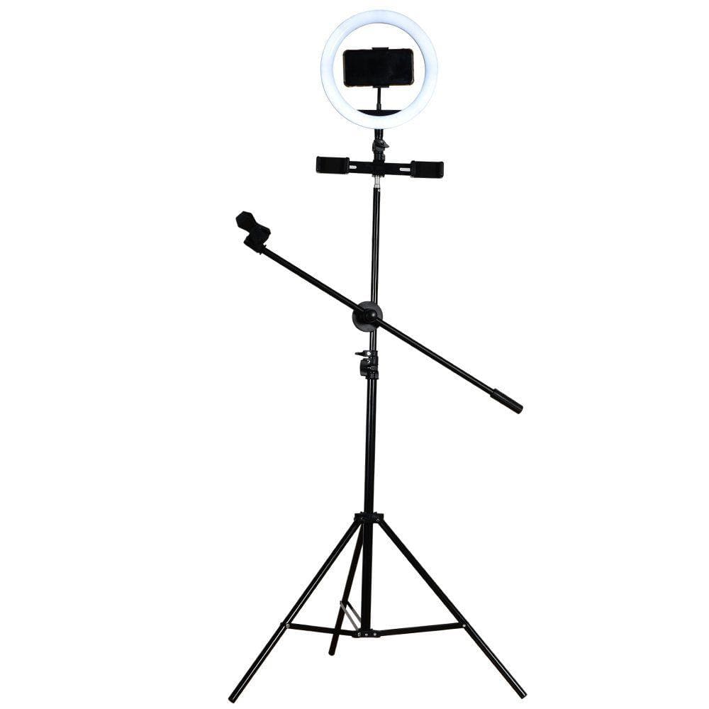 Ring Light USB 210cm Iluminador E Suporte Celular Mymax