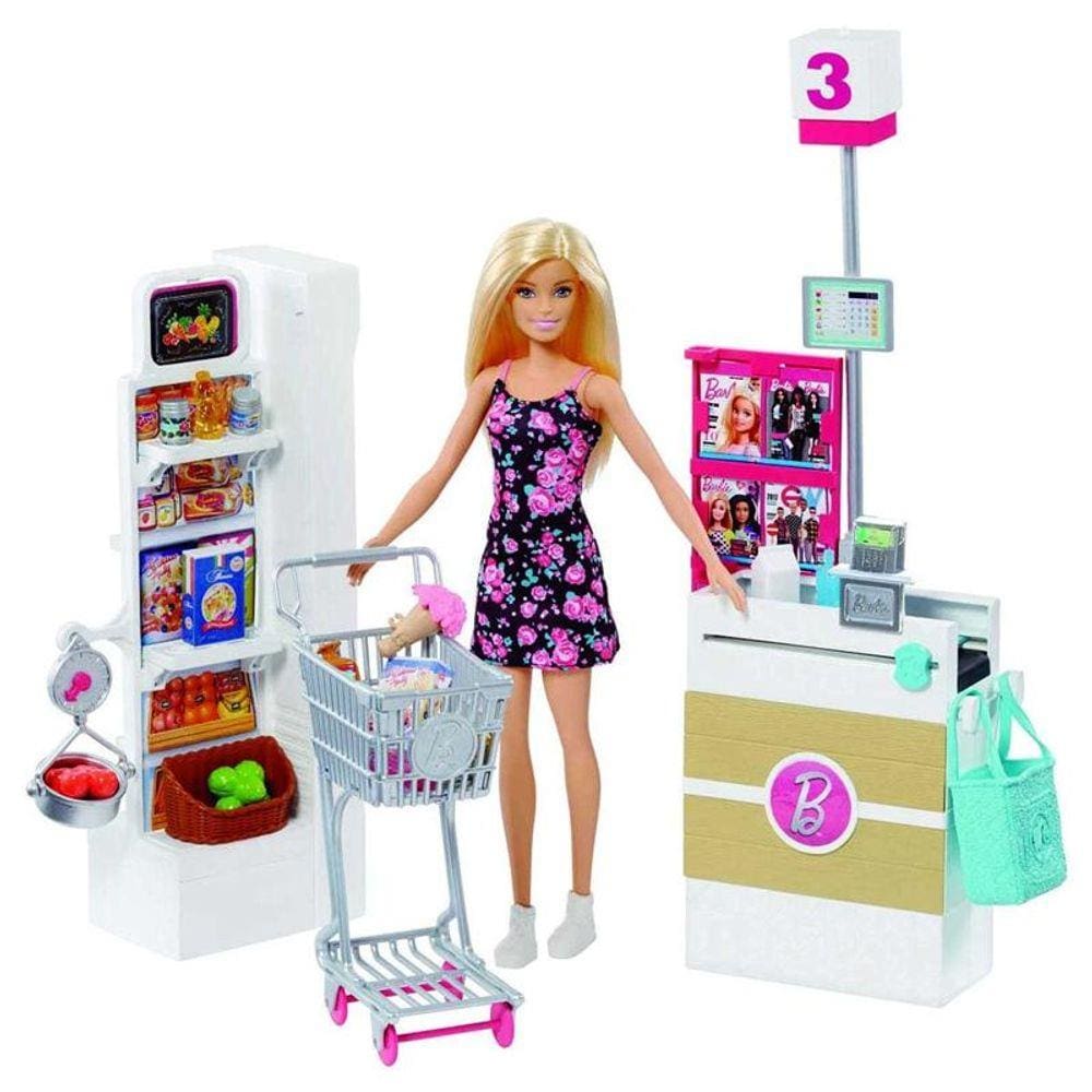 Barbie Supermercado Luxo - Mattel