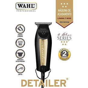 Máquina De Acabamento Wahl Detailer Black&gold Bivolt