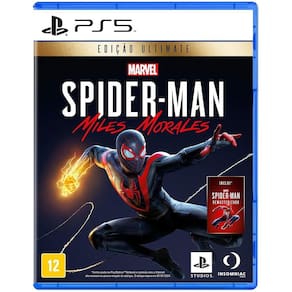 Jogo Spider-Man Miles Morales Ultimate Edition Para Ps5