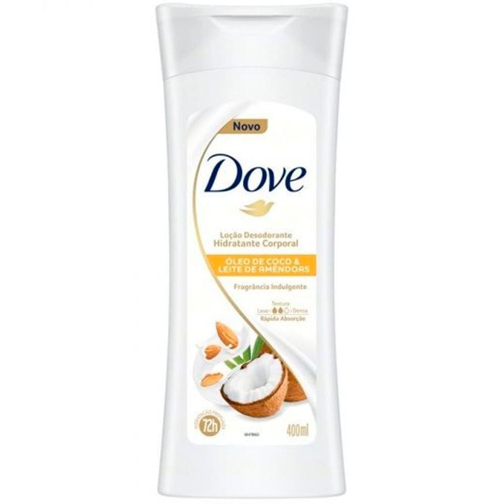 Loção Hidratante Dove Coco 400ml