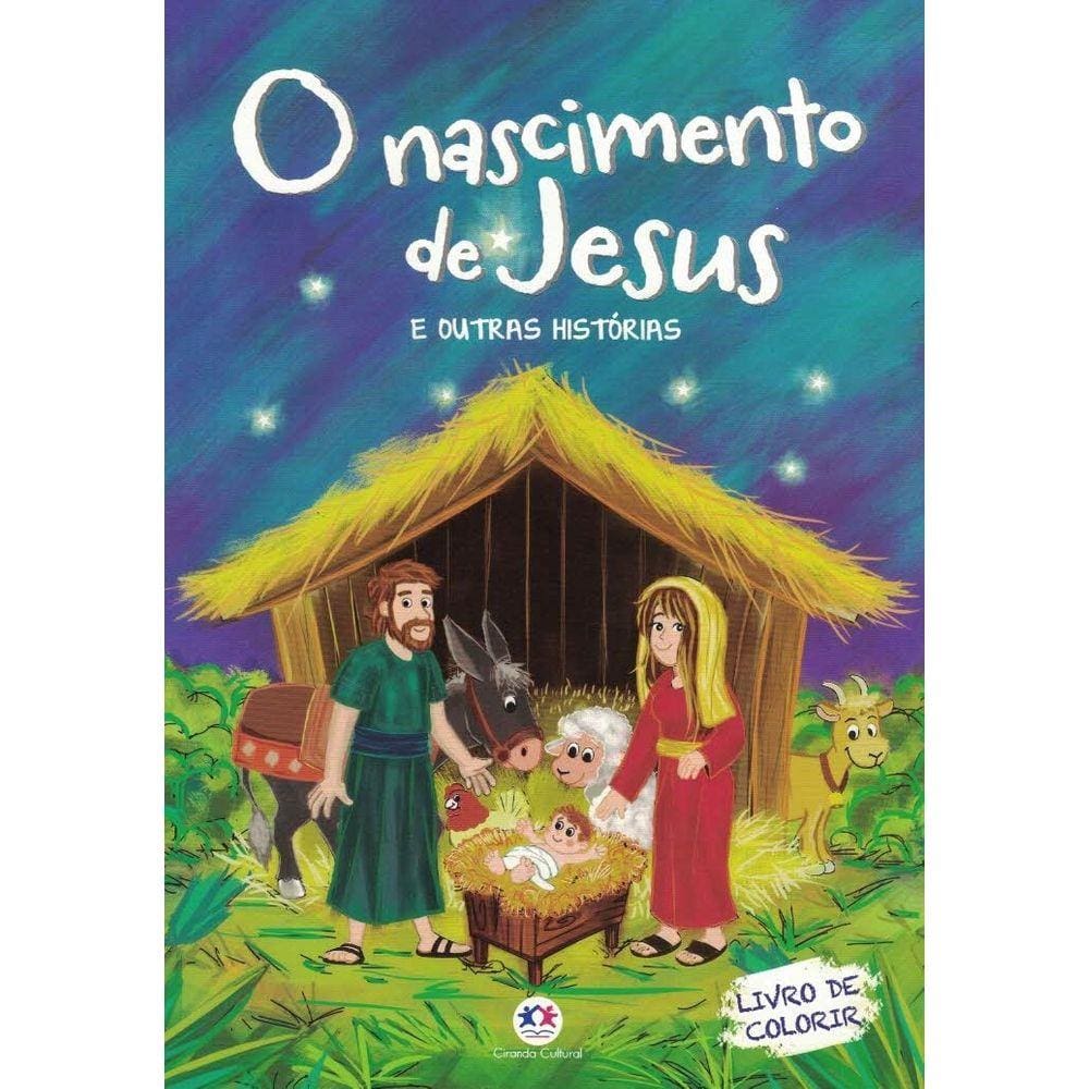 Livro - De Colorir - O Nascimento De Jesus Ciranda Cultural