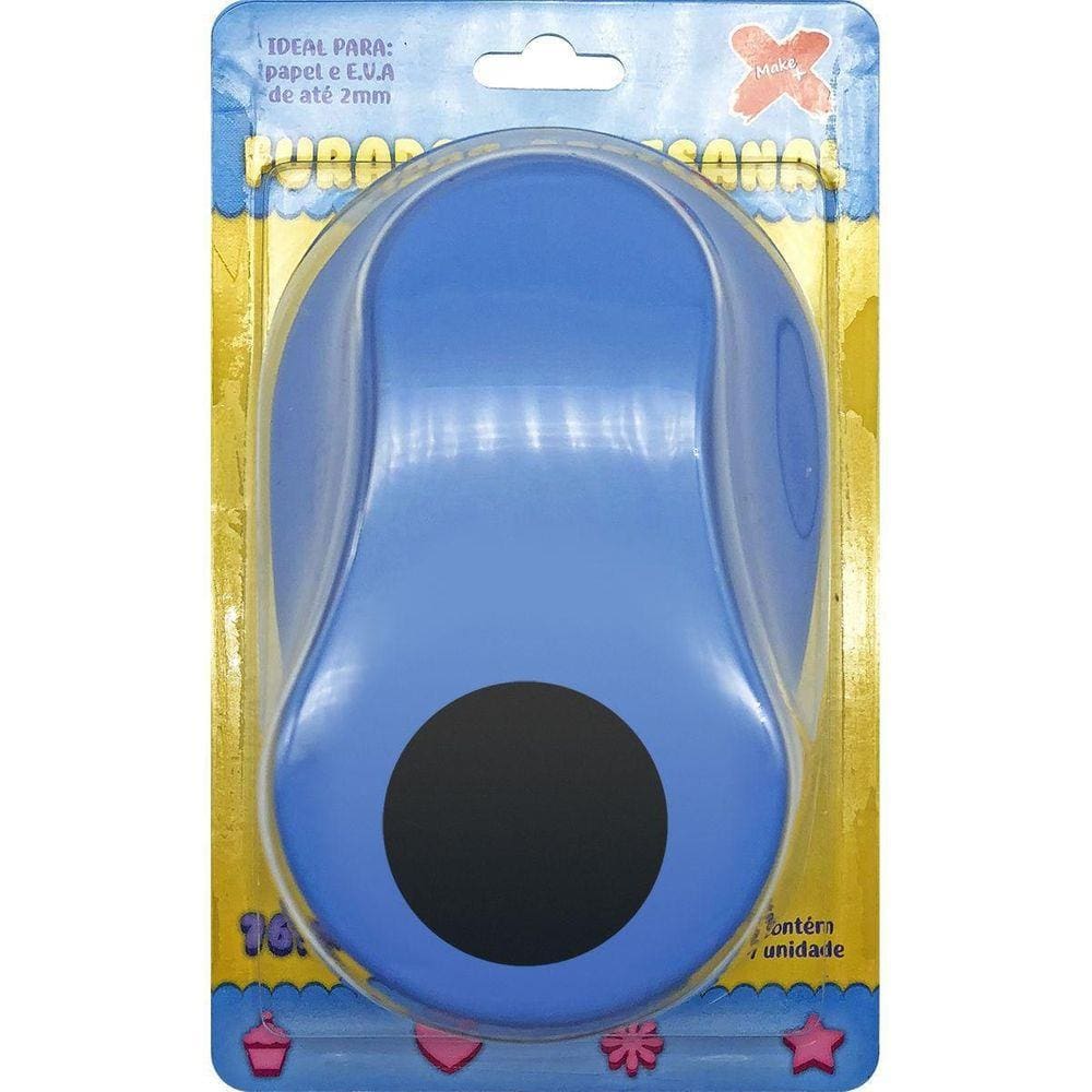 Furador Papel E Eva Gigante Circulo 76Mm
