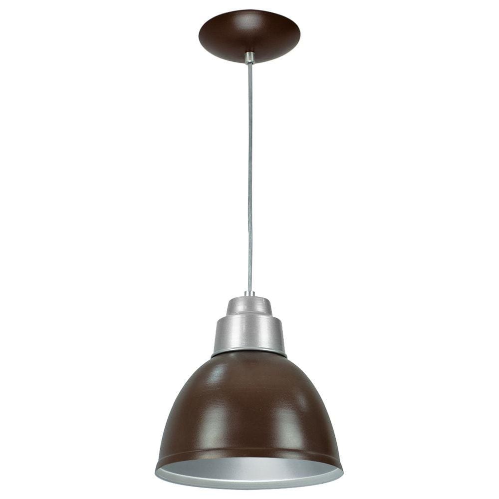 Lustre Pendente Karina De Alumínio Tabaco
