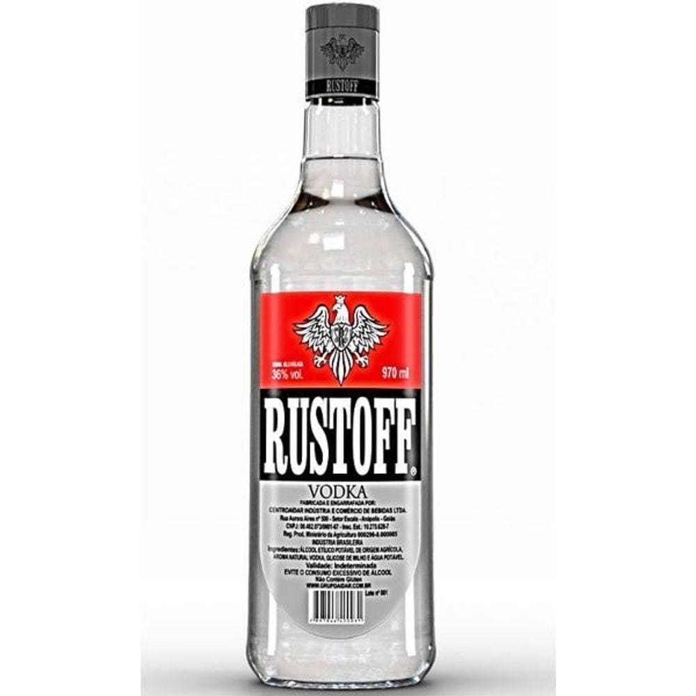 Vodka Rustoff Tradicional 970 Ml