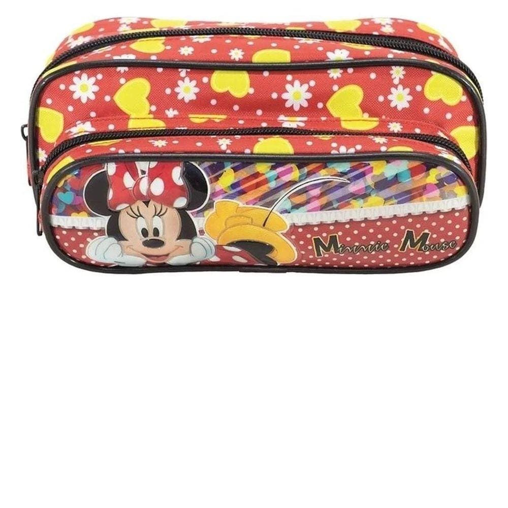 Estojo Infantil Minnie Duplo Xeryus - 8925