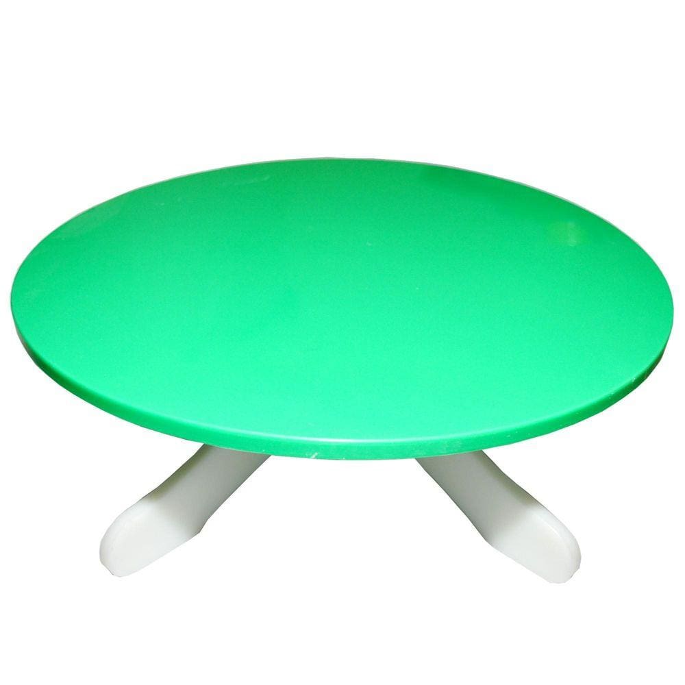 Bailarina/Prato Giratório Lisa Verde 30Cm São José