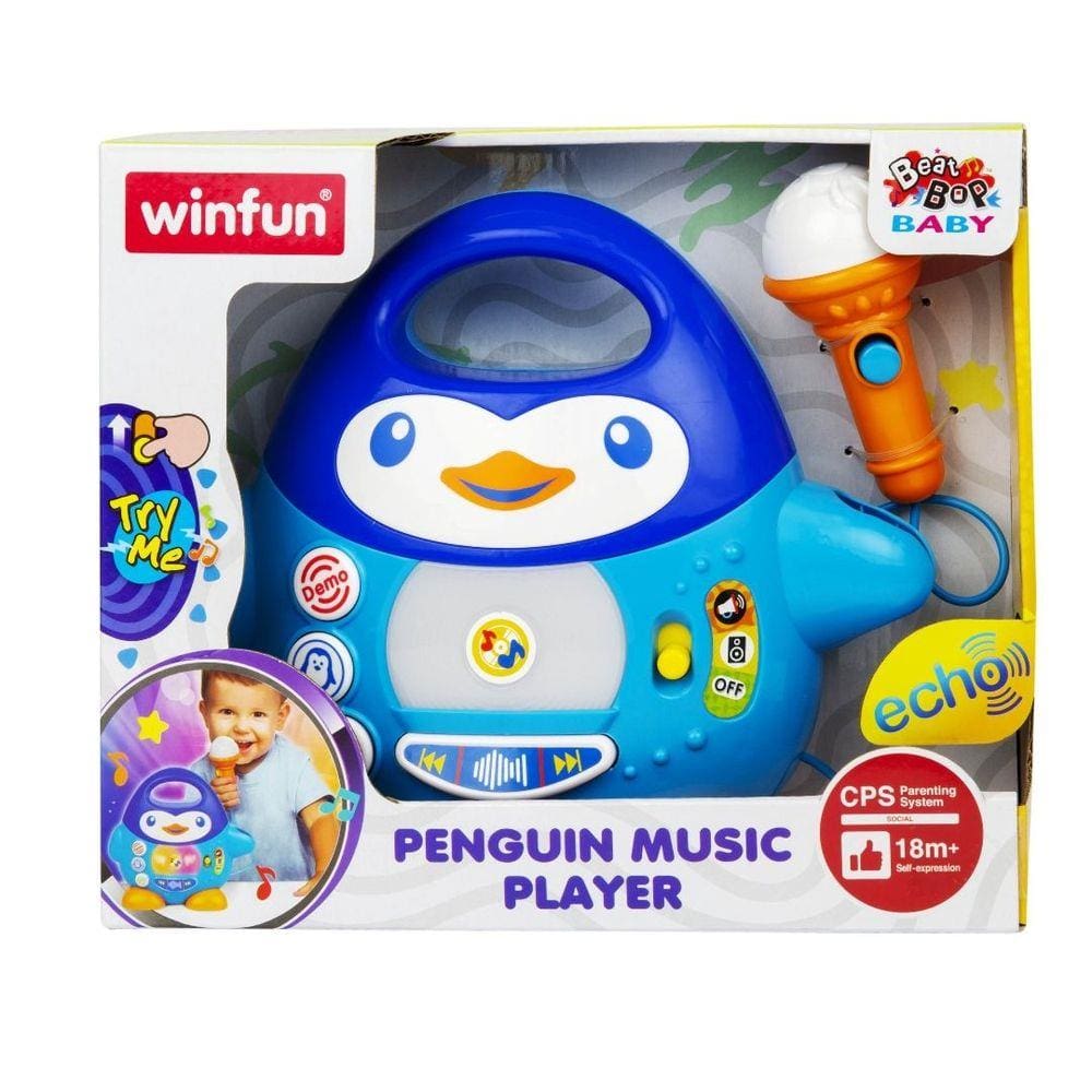 Brinquedo Infantil Pinguim Musical  da Winfun 2514