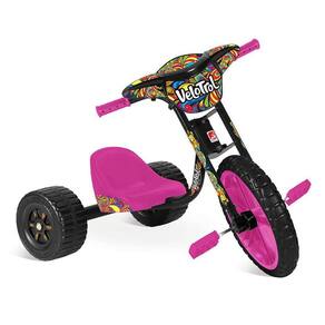 Triciclo Infantil 2 em 1 com Empurrador Motoca Velotrol BW082RS - Rosa