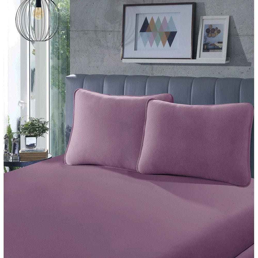 Lençol Avulso Malha - Queen Size - 100% Algodão - Rose - SBX