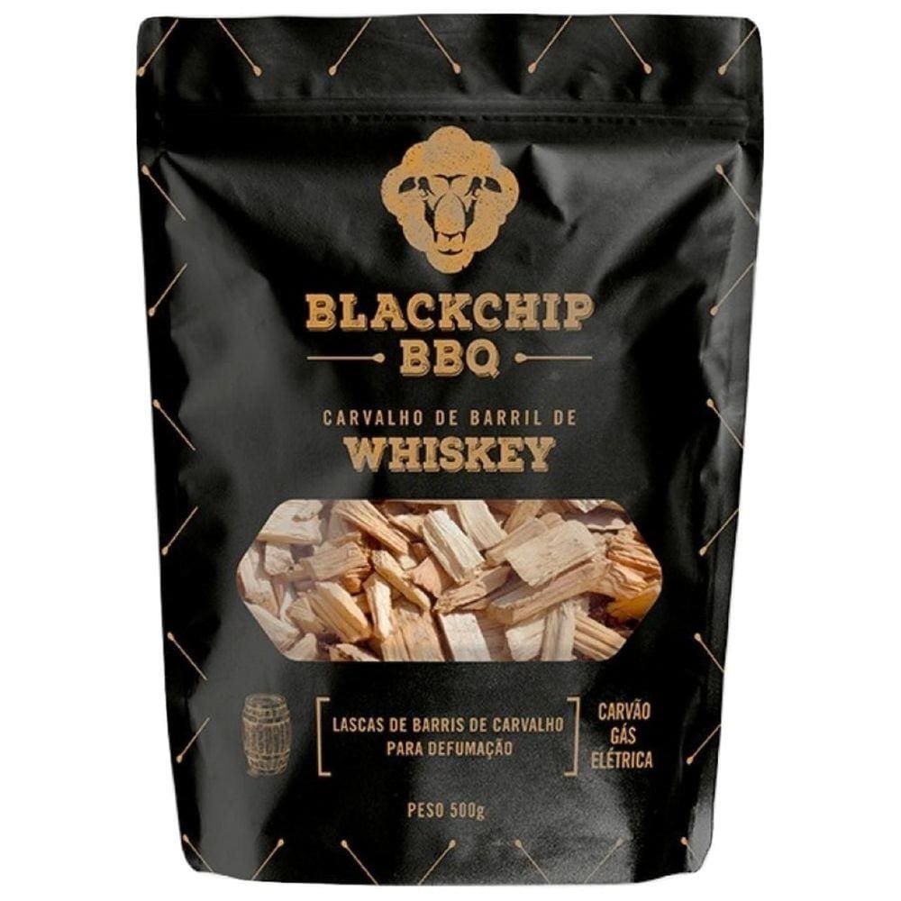 Wood Chips Lascas Barril De Carvalho Para Defumação 500Gr