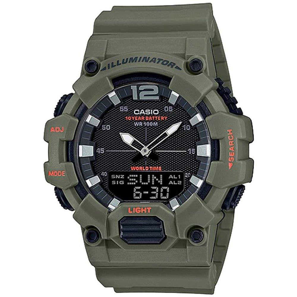 Relógio Casio Masculino Ref: Hdc-700-3a2vdf Anadigi World Time