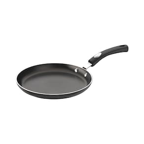 Panquequeira Tramontina Mônaco Induction em Alumínio com Revestimento Interno e Externo Antiaderente Starflon Premium Preto 22 cm de diâmetro 0,8 L
