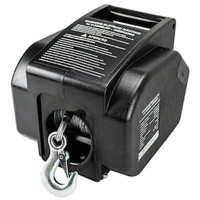 Guincho Elétrico Náutico 12V 2000LBS 907 Kg