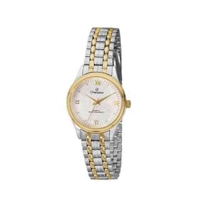 Kit Relógio Champion Ch29870c Feminino Prata/dourado