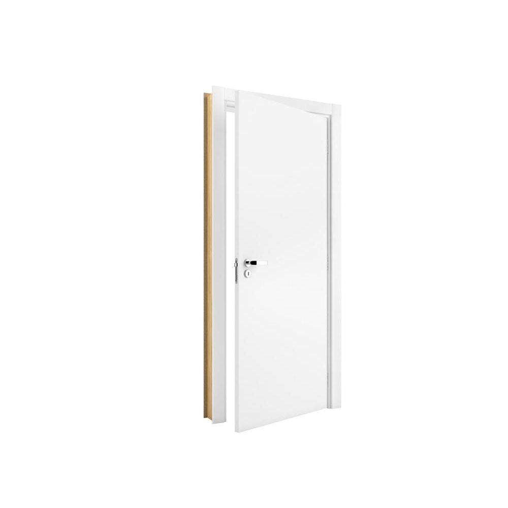 Folha de Porta Lisa Madeira Colmeia Fundo Primer Branco 210x80x3,5cm Starndard