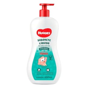 Sabonete Líquido Infantil Huggies Extra Suave 600ml