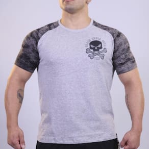 Camiseta Masculina Bones Skull Black Skull