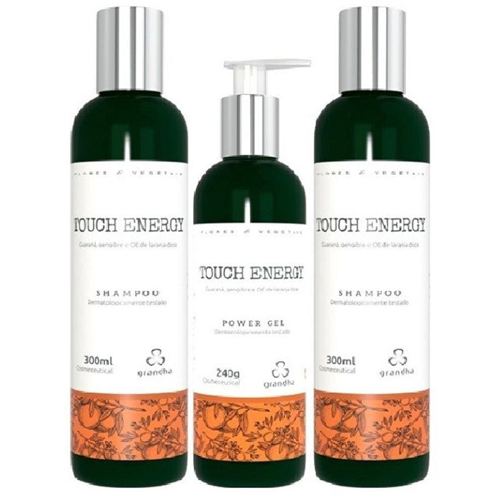 Grandha Touch Energy 2 Shampoo 1 Power Gel 