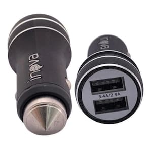 Carregador Automotivo Rápido Inteligente Duplo Usb