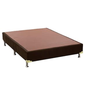Cama Box Base Ortobom Universal Nobuck Café Casal 138
