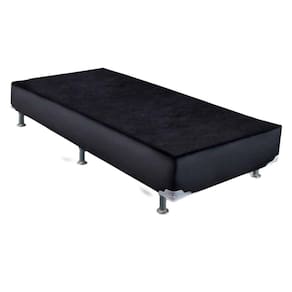 Cama Ortobom Box Base Courino Black Solteiro 88
