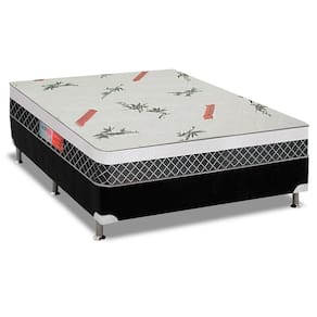 Conjunto Box-Colchão Plumatex Falcon+Cama Casal 138