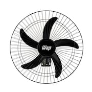 Ventilador Wap Parede Rajada Pro Preto 60cm 5 Pás FW006661