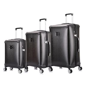 Conjunto malas de viagem Madri P, M e G Swiss Move Preta