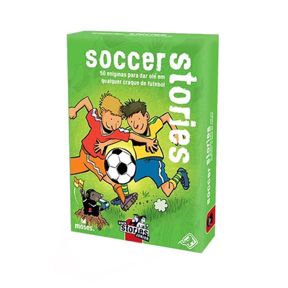 Black Stories Junior Soccer Stories Jogo de Cartas Galapagos BLK206